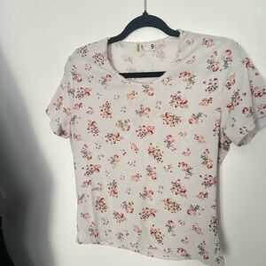 Floral Print Women's Top